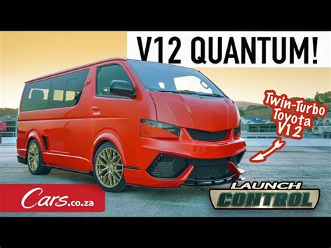 Twin Turbo V12 Toyota Quantum Is This The Worlds Maddest Minibus