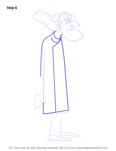 How To Draw Professor Pat Pending From Wacky Races Wacky Races Step