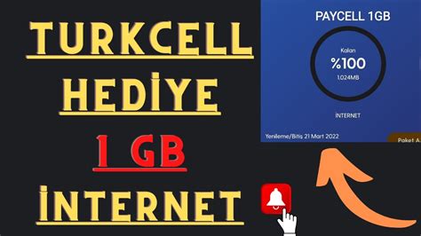 Paycellden Turkcell Hediye Nternet Hediyeinternet Youtube