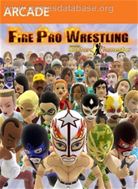 Fire Pro Wrestling Microsoft Xbox Live Arcade Artwork Box