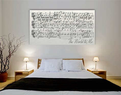 Bear in mind, best anniversary gifts for girlfriend is the ones that she continues to cherish for years to come. 1st Anniversary Gift Sheet Music On Canvas First Anniversary