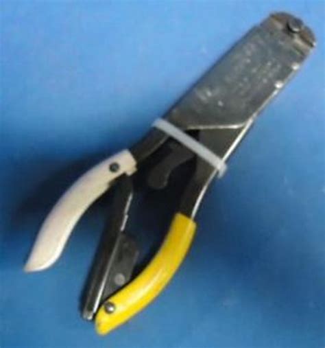 Amp Incorporated Hand Crimping Toolcrimper Mn 59275 Used Spw Industrial