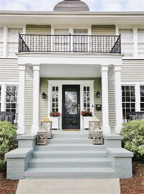 How To Paint Brick Front Steps And Porch Diyporch Diysteps Howtopaintsteps