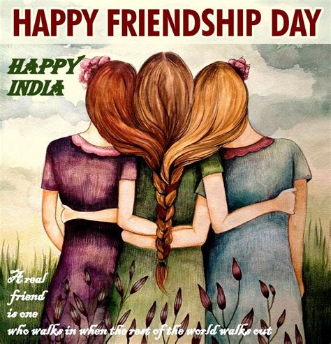 Founder joyce hall designated the day would take place on august 2 and decided it would be a day to celebrate the people closest to you — and send them a card or two in the process. Friendship day quotes in English | J u s t q u i k r . c o m