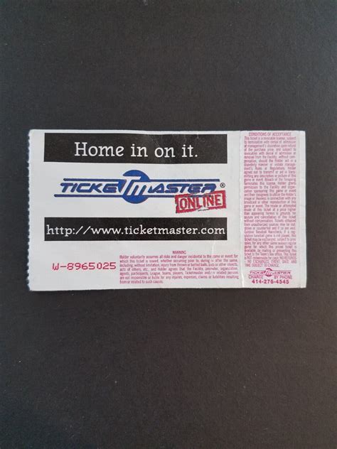 Original Vintage Sex Pistols Filthy Lucre Tour Ticket Stub 8 18 1996 The Rave Ebay