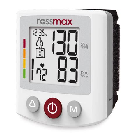 Bq705 Xl Deluxe Automatic Wrist Blood Pressure Monitor Rossmax