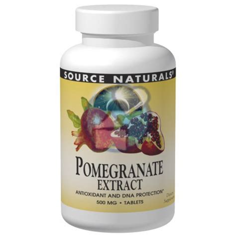 Pomegranate Extract Source Naturals 60 Tabletten Kopen Gezondheid Aan Huis