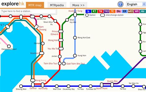 Each station has excellent navigation. ExploreHK - introducing our Interactive Hong Kong MTR map ...