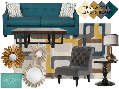 Teal And Gold Living Room Teal Living Rooms Gold Living Room Teal