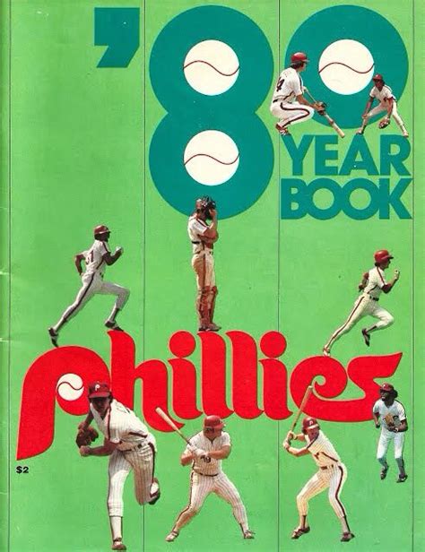 Yearbook Cover Yearbook Covers Philadelphia Phillies Baseball Yearbook
