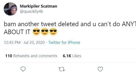 Regardless of how or why you're choosing to do it, though, here's how to use tweet delete to delete. Petition · Remove the delete button on twitter so Quackity ...