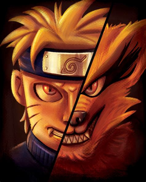 Anime Drawing Naruto 9 Tail Naruto Sage Mode Nine Tails Mode