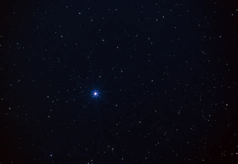 Star Spica In The Virgo Constellation Photograph By John Sanford