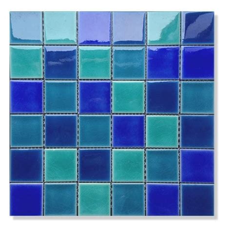 Blue Gloss Ceramic Mosaic Wall Tile Bathroom At Rs 130sq Ft In Mumbai