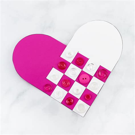 How To Make A Sweet And Simple Woven Heart Craft