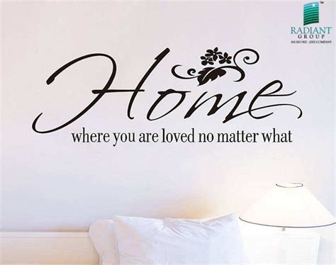 Home Is The Place Where You Could Get Only Love And Peace