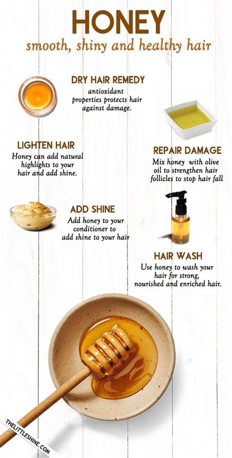 Ways To Use Honey For Smooth Shiny And Gorgeous Hair Little Shine