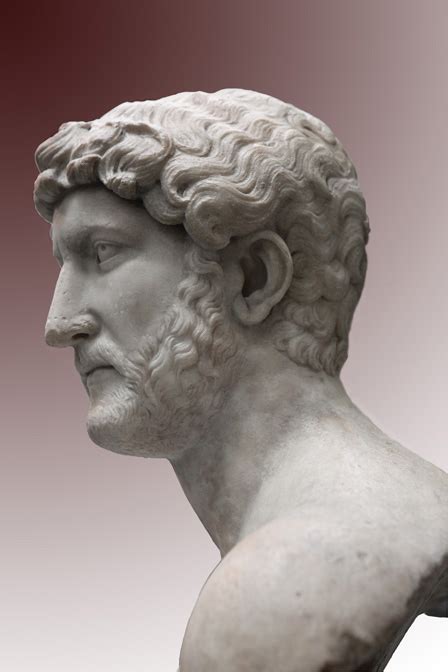 Portrait Of The Emperor Hadrian London British Museum