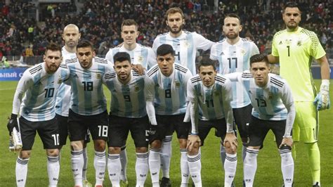 Alineación De Argentina En El Mundial 2018 Lista Y Dorsales