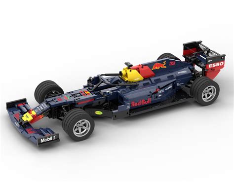 Lego Moc Red Bull Racing F1 Rb15 18 Scale By Lukas2020 Rebrickable