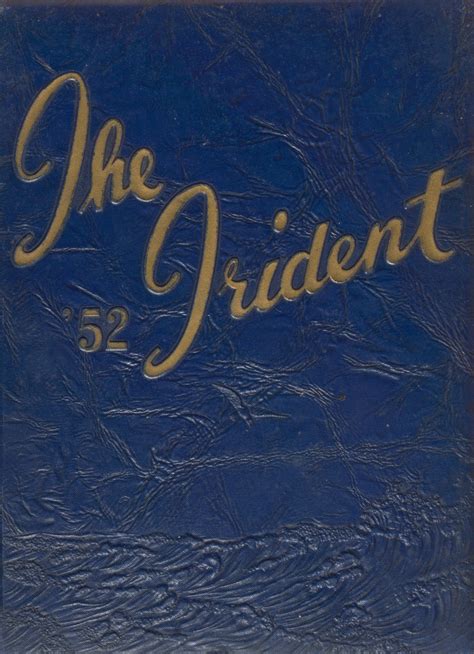 1952 Yearbook From Admiral Farragut Academy From Pine Beach New Jersey