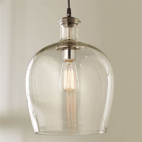 Carafe Glass Pendant Light Large With Images Large Glass Pendant