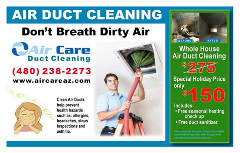 Duct Cleaning Special Air Care Cooling And Heating Llc Ac Repair