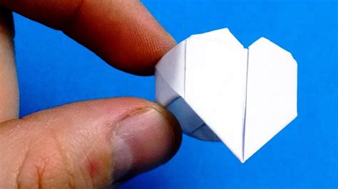 Origami Heart Ring Instructions Youtube