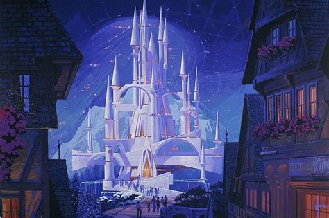 Future Castle Syd Mead Syd Mead 70s Sci Fi Art Castle Illustration