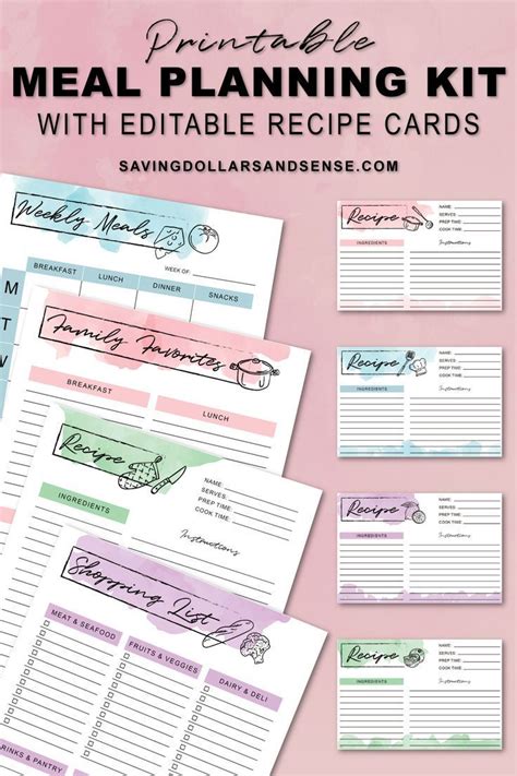 Many different teaching approaches can bring history alive for your students. Free Printable Meal Planner - My Gift to YOU | Meal ...
