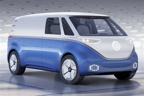 Photo 6 Volkswagen Id Buzz 2022 Cargo Groupe Volkswagen Gros Plan