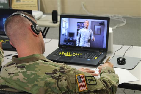 Sharp Training Gets Interactive Article The United States Army