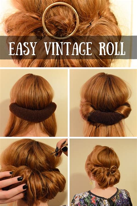 18 Beautiful Work Vintage Hairstyles For Long Hair Tutorial