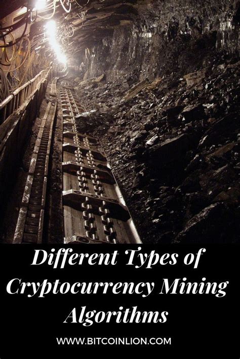 Types Of Cryptocurrency Mining Algorithms Bitcoinlion