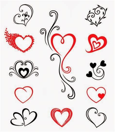 Tattoos Book 2510 Free Printable Tattoo Stencils Heart Tattoo Stencils