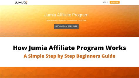 How Jumia Affiliate Program Works Get Upto 13 In Profit