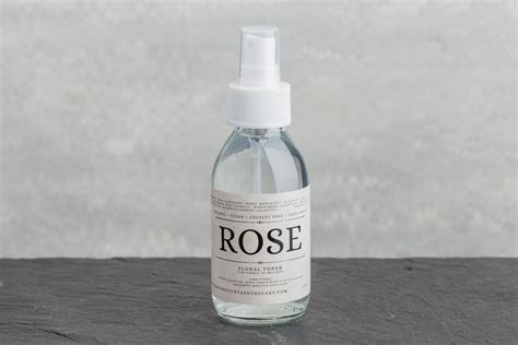 How to store diy toners. Organic Rose Water Toner | Floral Facial Toner for ...