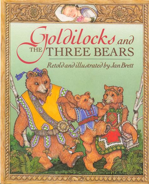 Goldilocks And The Three Bears Inscribed By Brett Jan Retold By