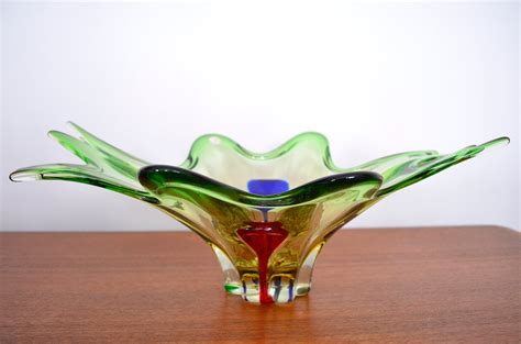 Large Italian Murano Glass Bowl 1950s For Sale At Pamono