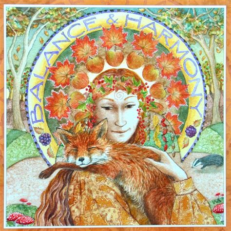 Wendy Andrew Pagan Hare Card Wicca Wheel Of The Year Litha Equinox