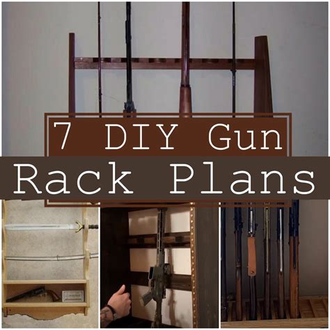 Diy Gun Rack Plans Diy Crafts
