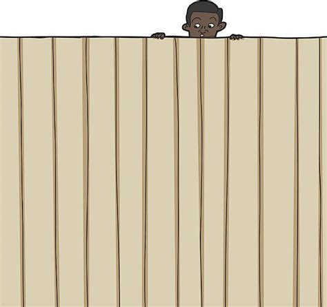 70 Peaking Through Fence Illustrations Royalty Free Vector Graphics