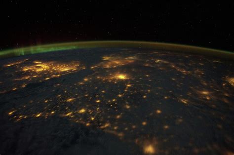 Uk And France At Night From Space Photograph By Nasascience Photo
