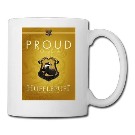 Demoo Proud To Be A Hufflepuff Coffee Mugs Tea Cups Find Out More
