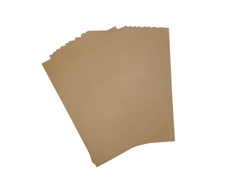 100 Sheets A4 Thick Brown Kraft Paper 200gsm Art Papers Office Or