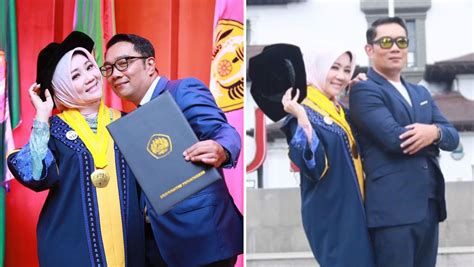 Potret Atalia Praratya Istri Ridwan Kamil Wisuda S Ilmu Komuni