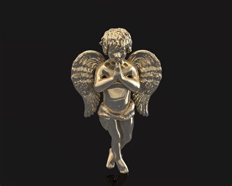 3d Print Model Angel Sculpture 039 Cgtrader