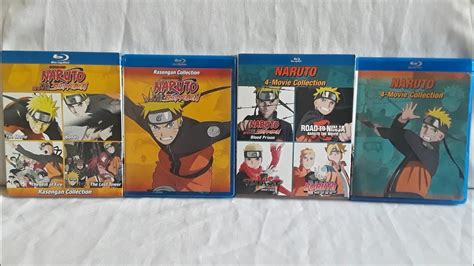 Unboxing Naruto Shippuden Movie Collection Sets Youtube