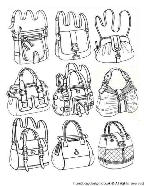 hand purse design drawings paul smith