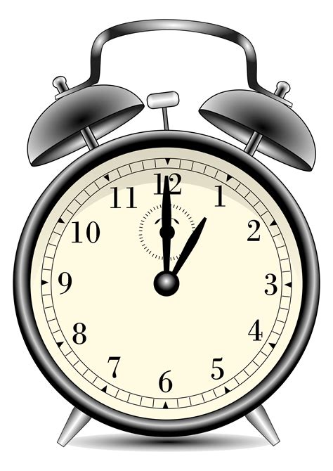 Black Alarm Clock Png Picture Png All Png All